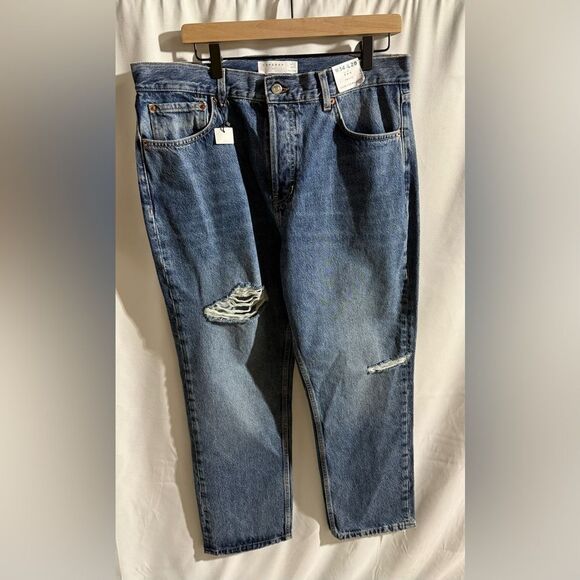 TOPSHOP Blue Jeans, Petite, Size 34x28 - Picture 8 of 8